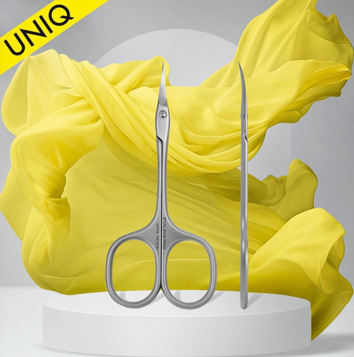 STALEKS Cuticle scissors «Ballerina» UNIQ 10 TYPE 4