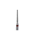 STALEKS Diamond Nail Drill Bit “Needle”, Red, Ø 1 mm