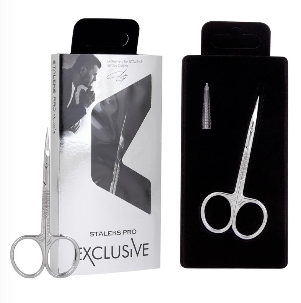 STALEKS Cuticle Scissors with Hook, EXCLUSIVE 23 TYPE 1 Magnolia
