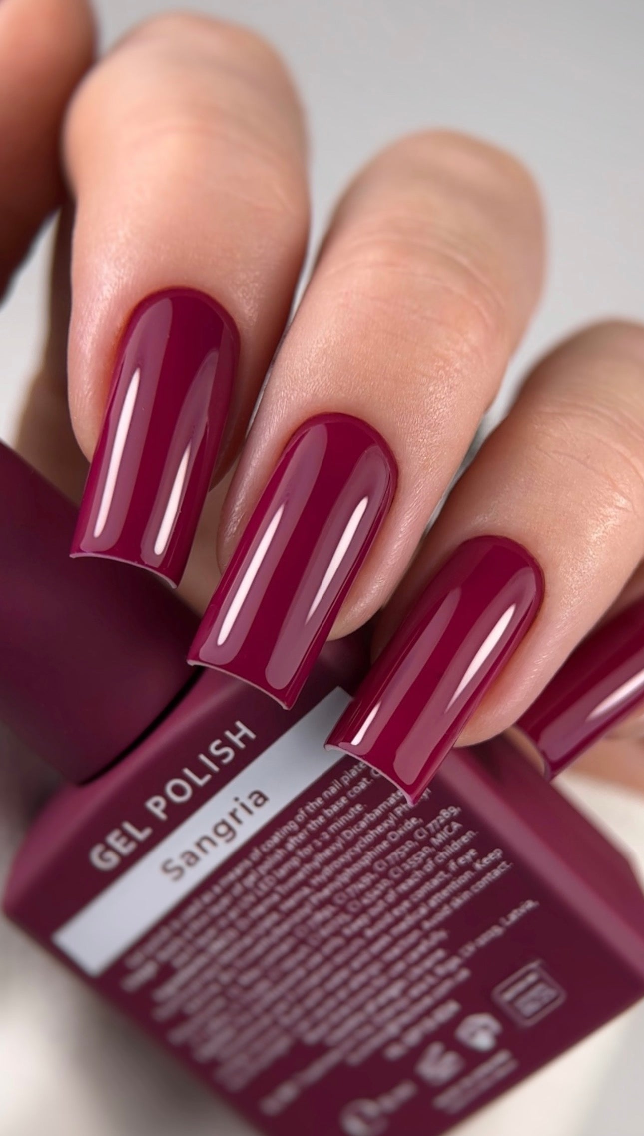 HEYLOVE. Gel Polish, SANGRIA, 15 ml