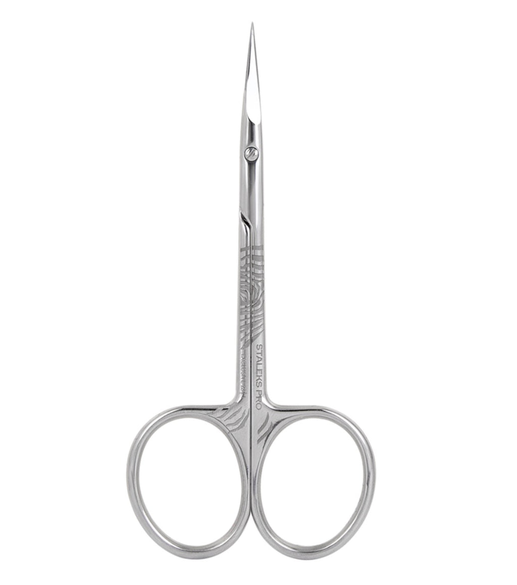 STALEKS Cuticle Scissors with Hook, EXCLUSIVE 23 TYPE 1 Magnolia