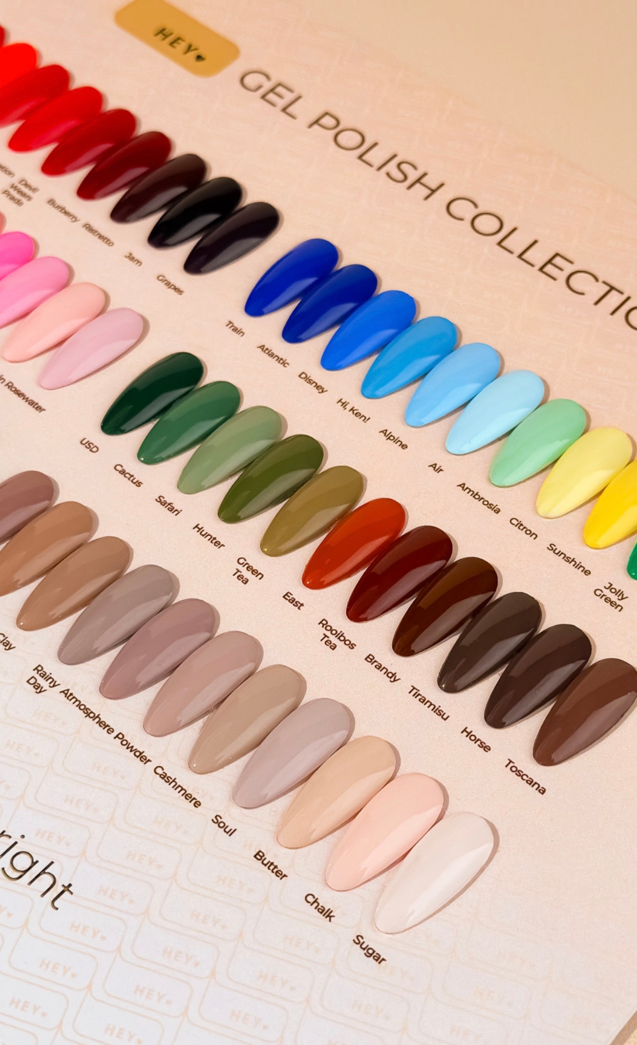 HEYLOVE. Gel Polish, CHALK, 15 ml