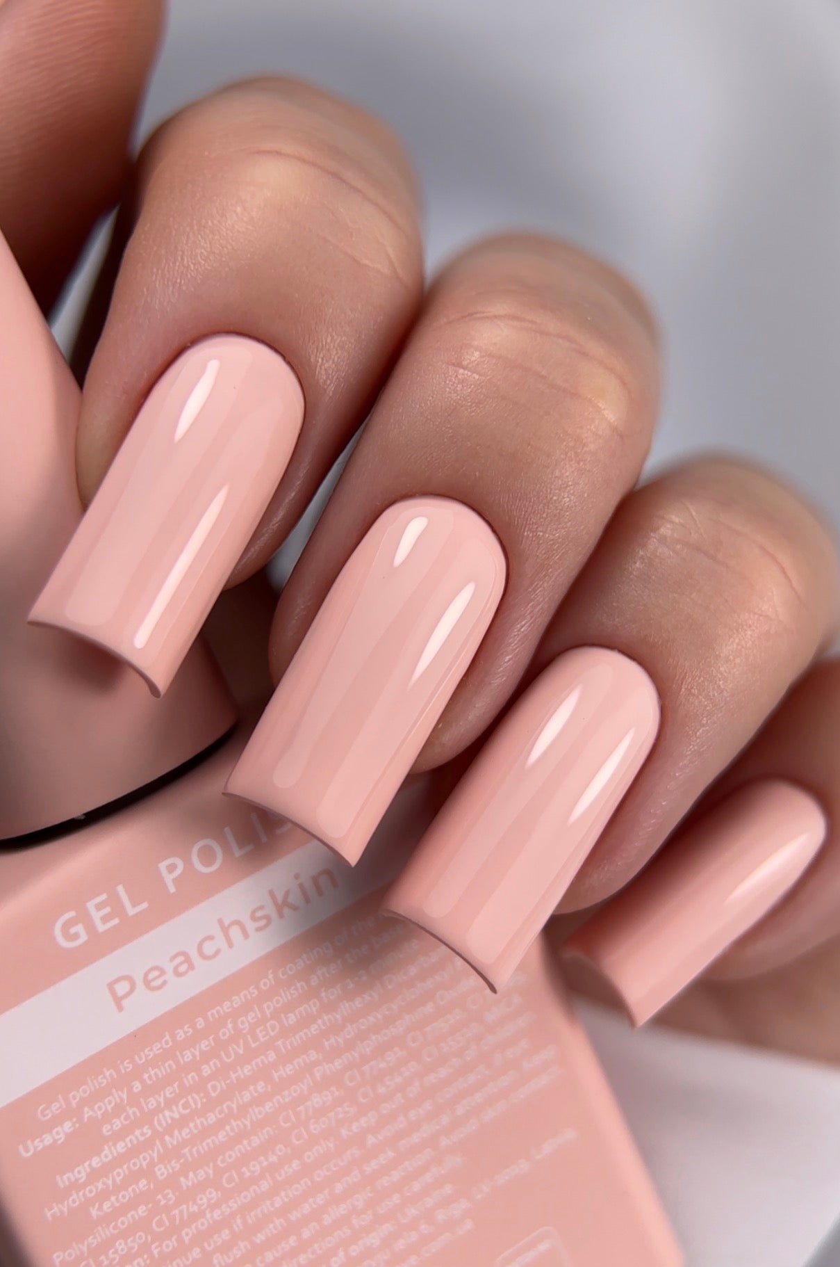 HEYLOVE. Gel Polish, PEACHSKIN, 15 ml