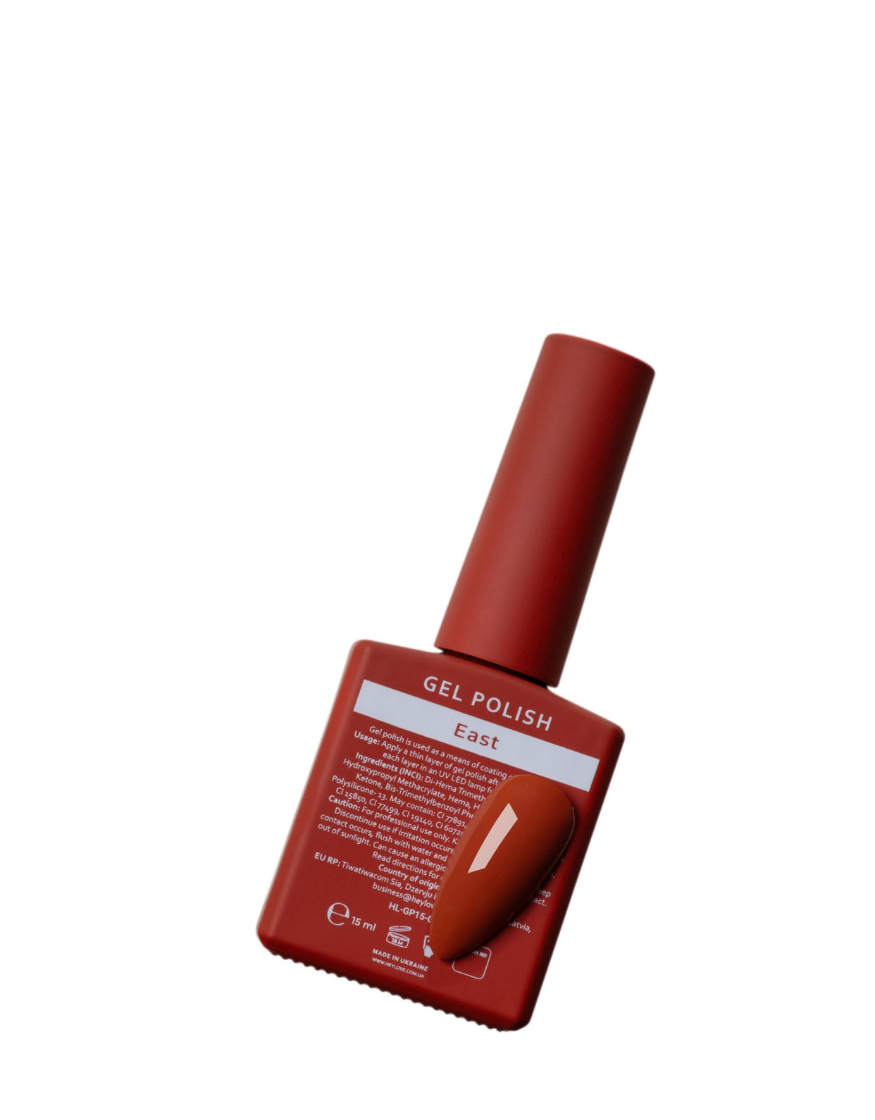 HEYLOVE. GEL POLISH, EAST, 15 ML
