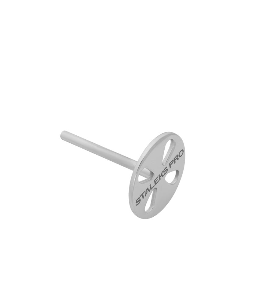 STALEKS PRO Pododisc M, 20 mm Metal Pedicure Disc with 5 Replaceable Abrasive Files (180 Grit)