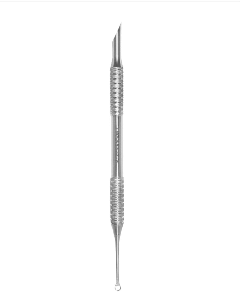 STALEKS PRO Expert 51 Type 2 Cuticle Pusher (Angled Pusher + Ring)