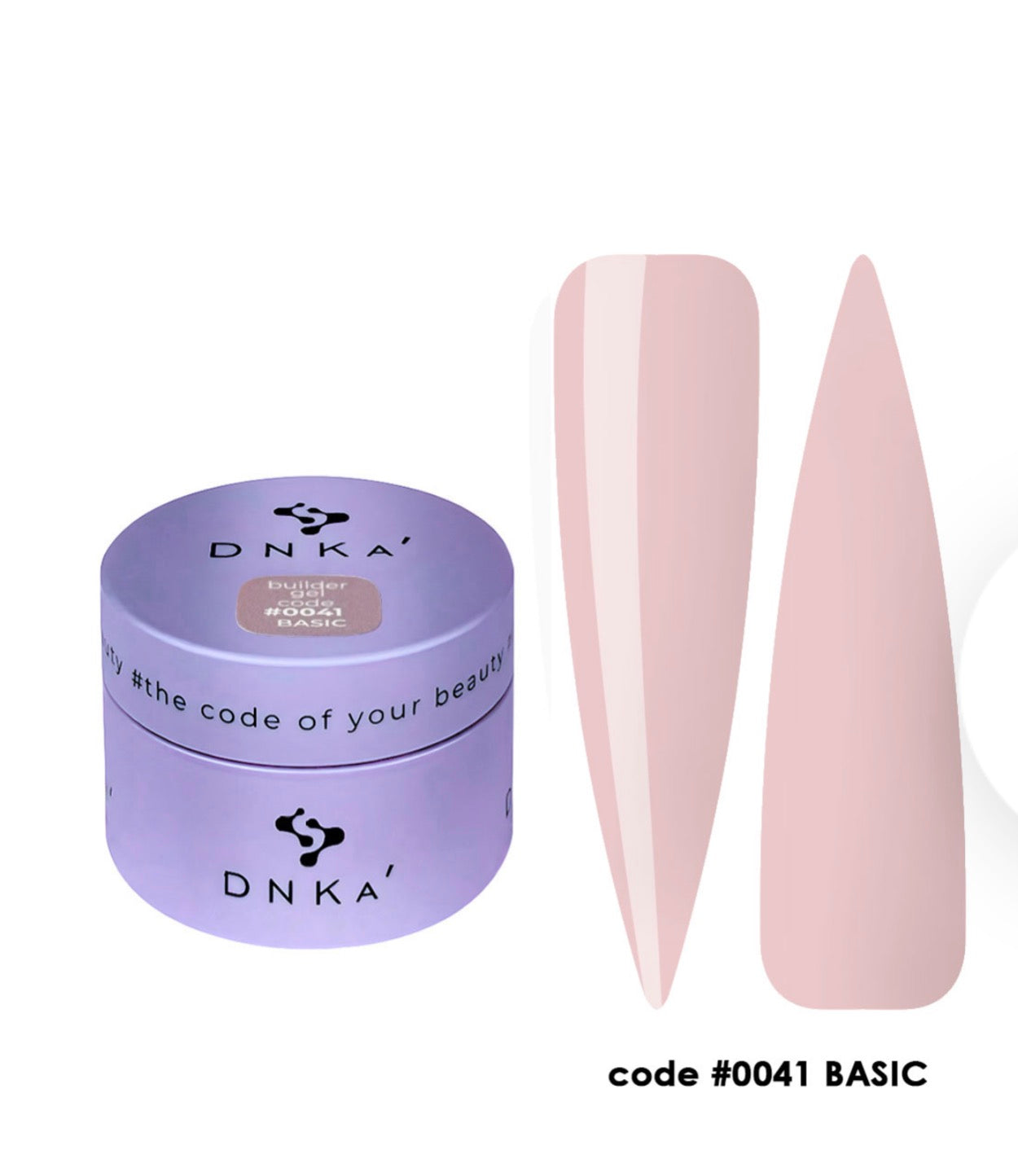 DNKa’. Builder Gel Basic, #0041, NEW FORMULA, 30 ml