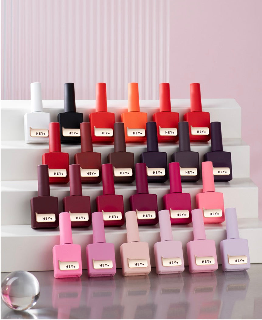 HEYLOVE. GEL POLISH, ROSEWATER, 15 ML