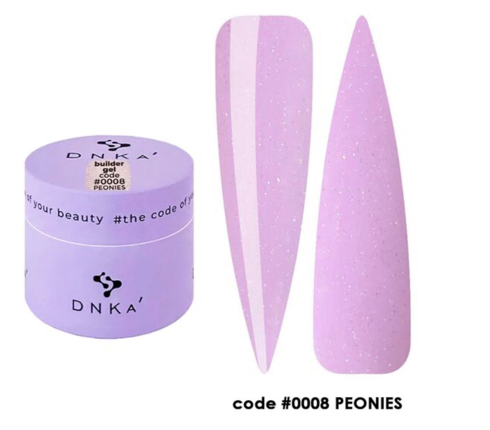 DNKa’ Builder Gel #0008 Peonies, 15 ml