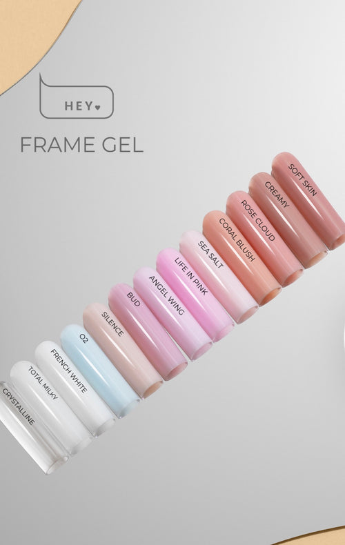 HEYLOVE. Frame builder Gel, Coral Blush