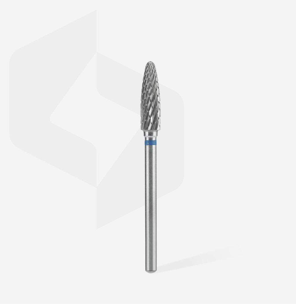 STALEKS. Carbide Corn Drill Bit, Blue, Ø4 mm / Working Part 14 mm