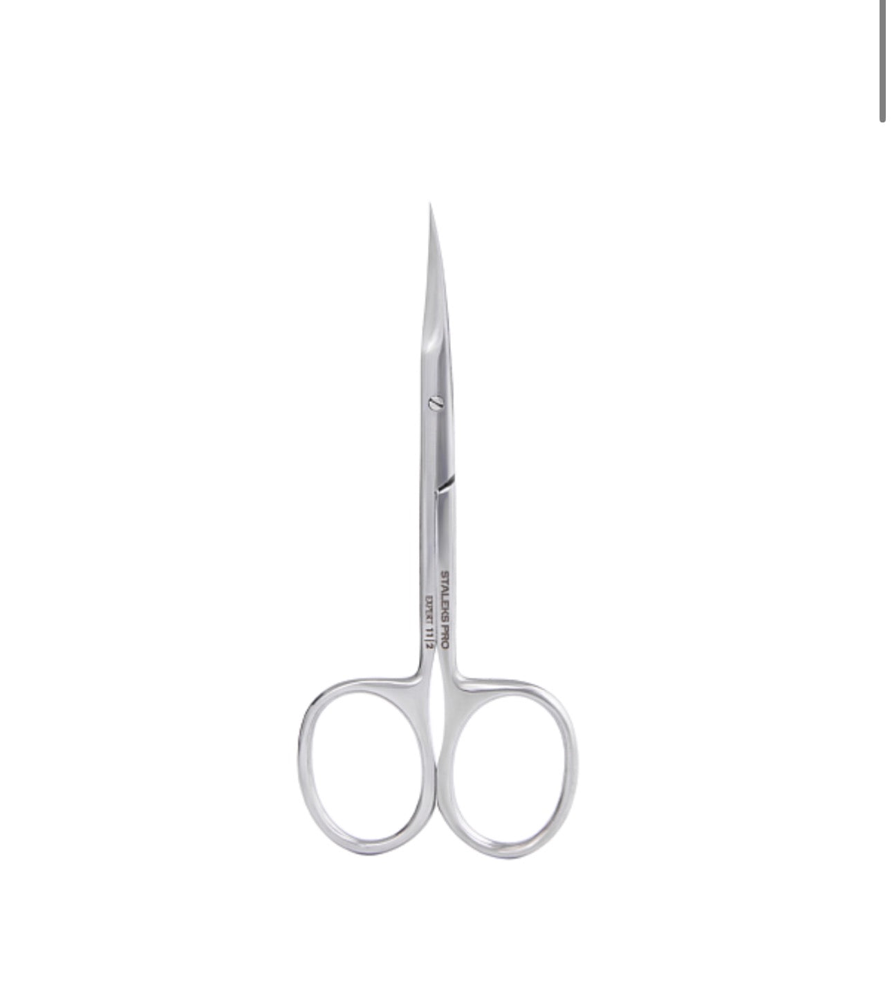 STALEKS Cuticle Scissors for Left-Handed Users, 21 mm Blades, EXPERT 11 TYPE 2