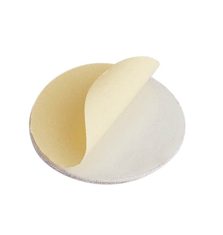 STALEKS Pro Pododisc M Disposable Abrasive Discs, 180 Grit, Soft Foam Backing, Ø20 mm, White, 50 pcs