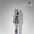 STALEKS. Left-Handed Carbide Corn Drill Bit, Blue, Ø6 mm / Working Part 14 mm