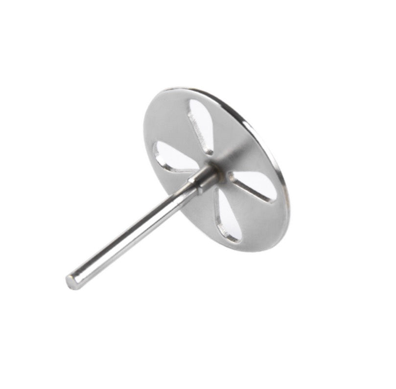STALEKS Pro Pododisc L Metal Pedicure Disc, Ø25 mm, Includes 5 Disposable Abrasive Discs (180 Grit)