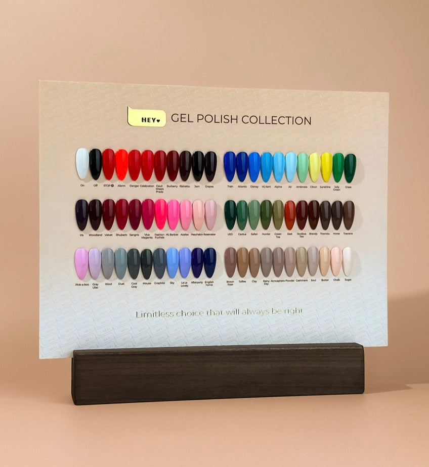 HEYLOVE. GEL POLISH, ON, 15 ML