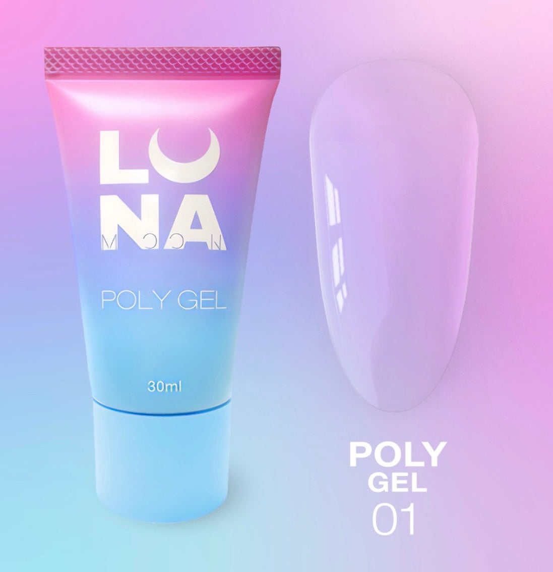 Luna Poly gel #01  (30ml)